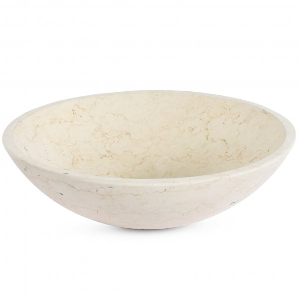 Exklusivt handfat i natursten - Cream marble Exklusivt handfat i natursten - Cream marble