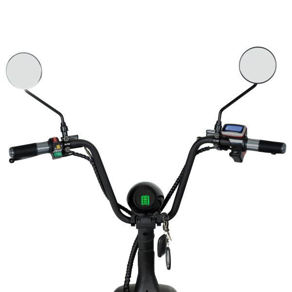 Fatscooter 2000W LG litiumbatteri - 13 Ah | Mattsvart | Lyfco Fatscooter 2000W LG litiumbatteri - 13 Ah | Mattsvart | Lyfco