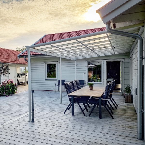 Altantak 5.6x3.0m | Extra hög | Kanalplast / Aluminium Altantak 5.6x3.0m | Extra hög | Kanalplast / Aluminium