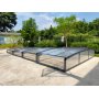 Pooltak 4x8m | Utan skenor | UV-skydd