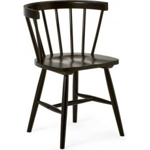 Sandhamn Karmstol – Svart – 2-pack | Klassisk pinnstol i massivt heveaträ Sandhamn Karmstol – Svart – 2-pack | Klassisk pinnstol i massivt heveaträ