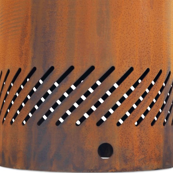 Gasoldriven eldstad i cortenstål | För utomhusmiljö | Fredrika Gasoldriven eldstad i cortenstål | För utomhusmiljö | Fredrika