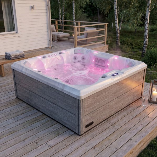 Spa Horizon | Lyxigt utespa för 4–6 personer | Balboa® styrsystem & Lucite® akryl Spa Horizon | Lyxigt utespa för 4–6 personer | Balboa® styrsystem & Lucite® akryl