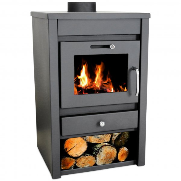 Braskamin Saarijrvi 10 kW | Verkningsgrad 83 %