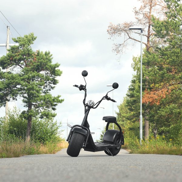 Fatscooter City Chopper 3000W | LG litiumbatteri | Borstl�s motor - FYNDVARA - FYNDVARA
