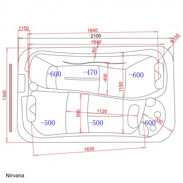 Spabad Nirvana - 2 personer |�Lyfco