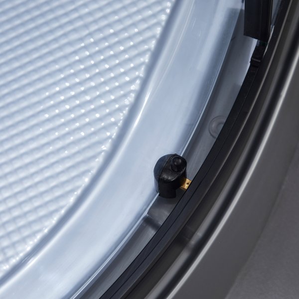 Lyxigt rundad duschkabin med massage, belysning, bluetooth - Gr�