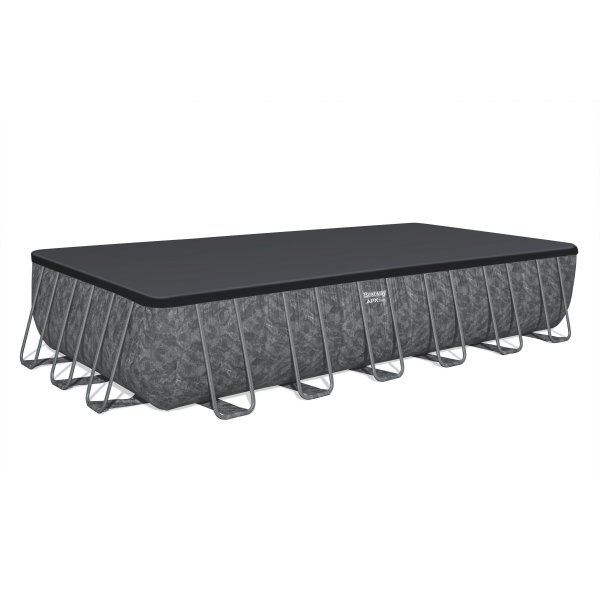 Bestway pool ovan mark 7,3x3,7m - 132cm djup | Power Steel APX 365 (561KG)