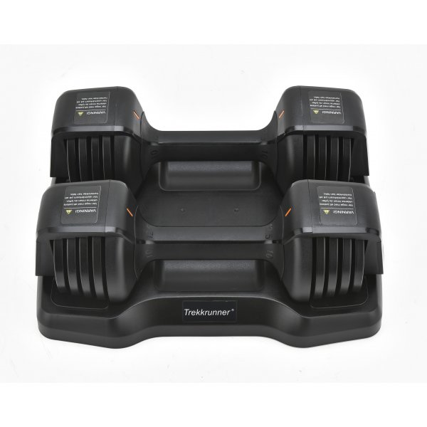 Justerbara hantlar 2x6,7 kg | Flera nivåer | Trekkrunner Justerbara hantlar 2x6,7 kg | Flera nivåer | Trekkrunner
