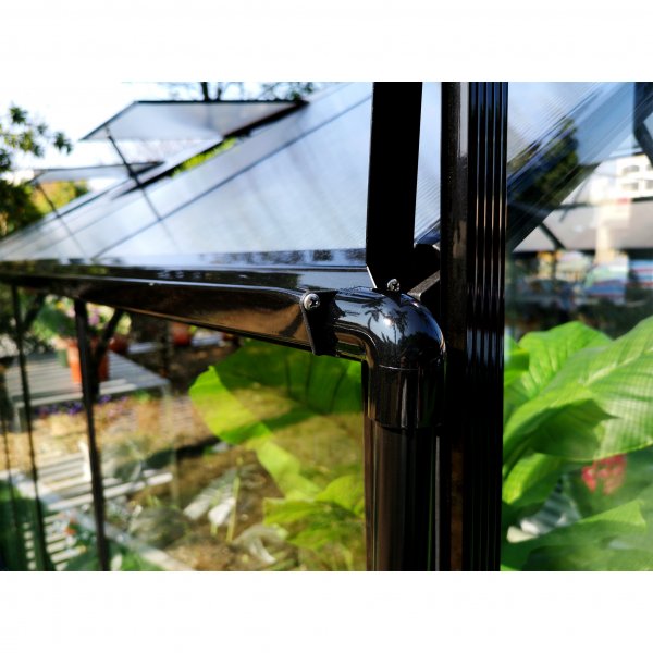 Växthus 14,4m² | 4mm säkerhetsglas | 5 års stormgaranti Växthus 14,4m² | 4mm säkerhetsglas | 5 års stormgaranti