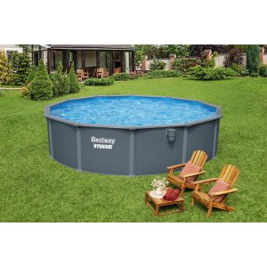 Bestway pool ovan mark 5,49m  132cm djup | Hydrium Stlvggspool Set (561CS)