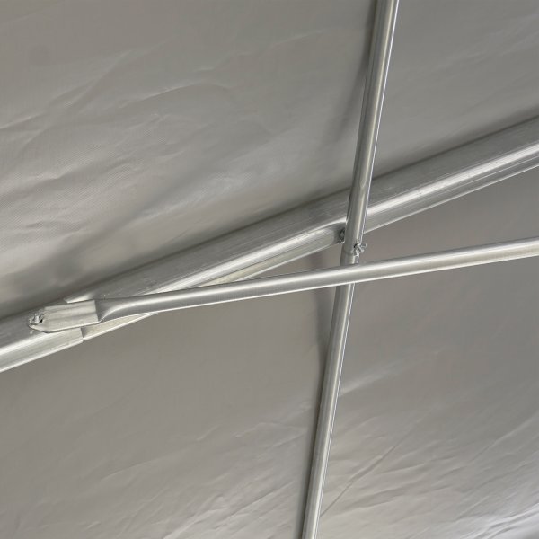 Lagert�lt 7x14m | 3,8m h�jd | 98m� 620g/m� | Med takpanel | PVC - Gr�