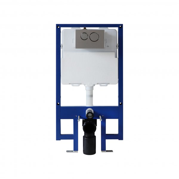 Vägghängd toalett inkl. Dold cistern | Svart | Toalettpaket Vägghängd toalett inkl. Dold cistern | Svart | Toalettpaket