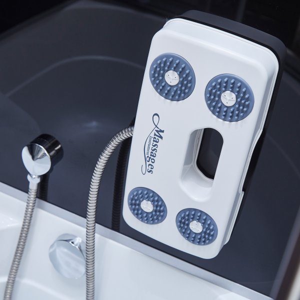 Duschkabin med badkar - rygg- och fotmassage Duschkabin med badkar - rygg- och fotmassage