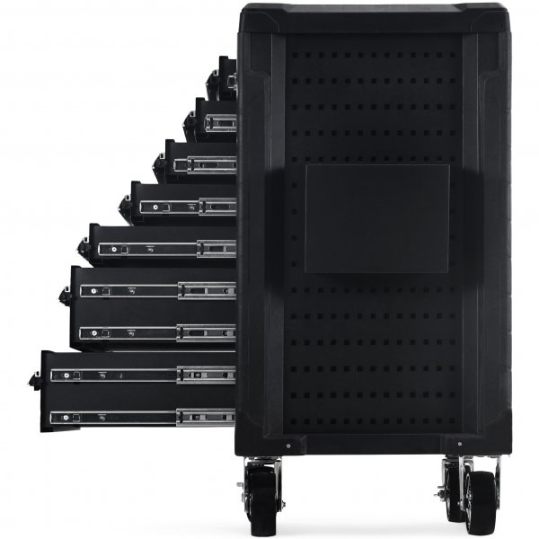 Verktygsvagn med sju ldor