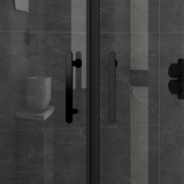 Duschhörna | Svart säkerhetsglas | Cornelia Duschhörna | Svart säkerhetsglas | Cornelia