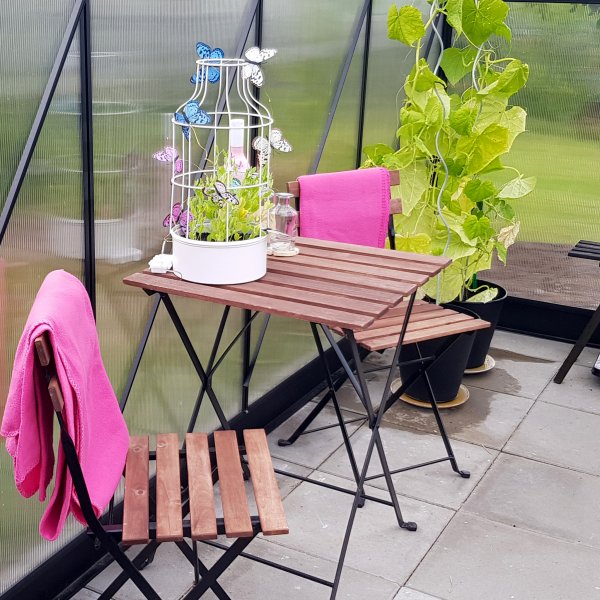 Vxthus 8,9m | Hg odlingshjd | 6 mm kanalplast