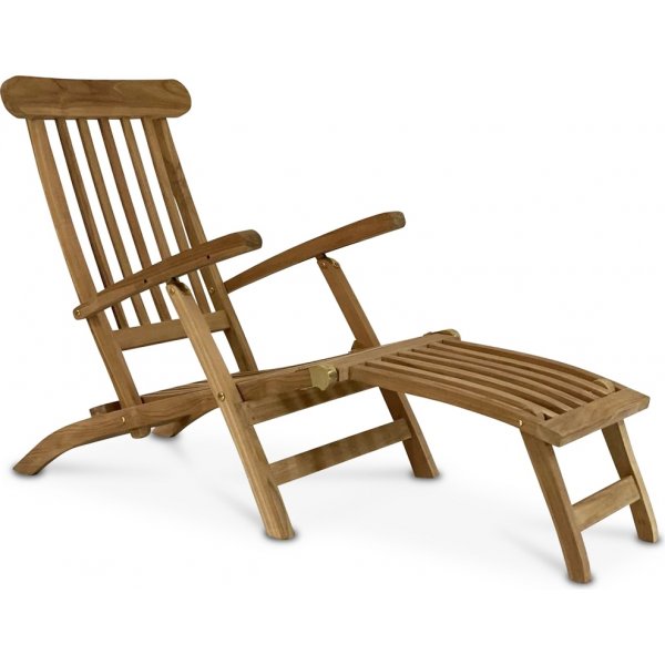 Salt solstol i teak - Dckstol i teak