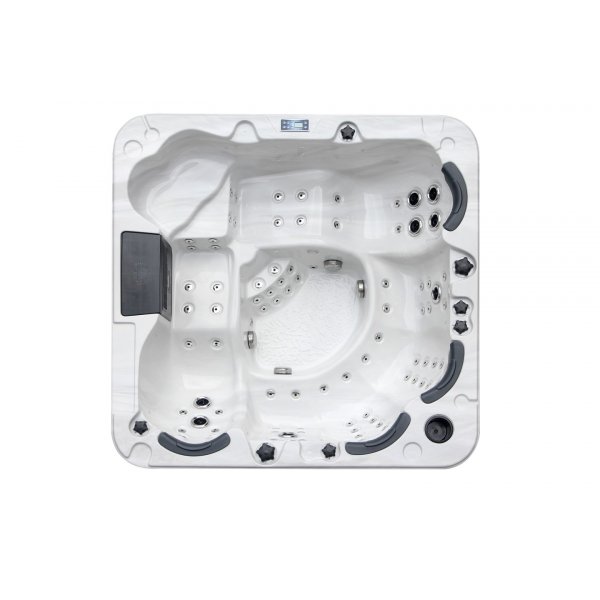 Spabad Jupiter | F�r 6 personer | 94 jets | LED-belysning | Lyfco