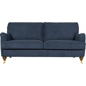 Howardsoffa 2-sits | Kallskum, avtagbara dynor & bj�rkstomme | Watford Deluxe M�rkbl�