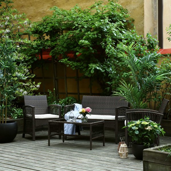 Lyxig soffgrupp för balkong | Lyfco Dalsjö Lyxig soffgrupp för balkong | Lyfco Dalsjö