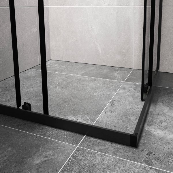 Duschhörna med skjutdörrar | 6mm säkerhetsglas | Modern design Duschhörna med skjutdörrar | 6mm säkerhetsglas | Modern design