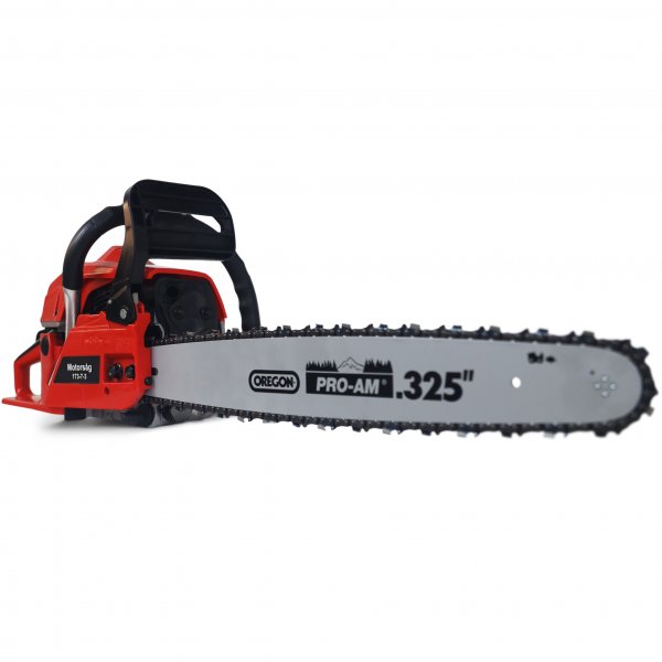 Kraftull motorsåg bensindriven 63.3cc | Kedja och blad från Oregon Kraftull motorsåg bensindriven 63.3cc | Kedja och blad från Oregon