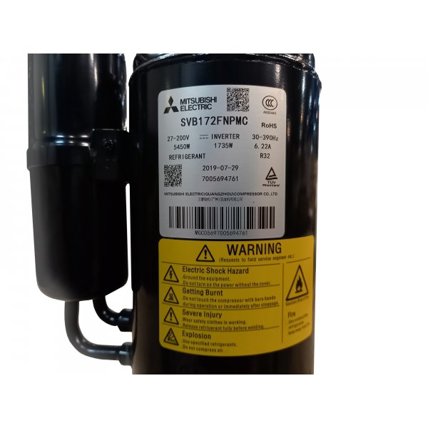 Kompressor till luft/vattenvärmepump SVB172FNPMC Kompressor till luft/vattenvärmepump SVB172FNPMC