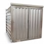 Förvaringscontainer 2x2x2m | 500kg/m² | Galvaniserat stål | Oden Förvaringscontainer 2x2x2m | 500kg/m² | Galvaniserat stål | Oden