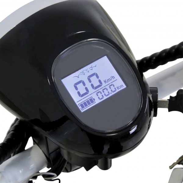 Fatscooter 2000W - LG litiumbatteri - Vit