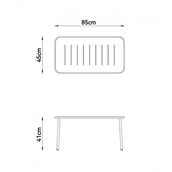 Loungegrupp i st�l | Svart loungeset med bord, stol och b�nk | Isac