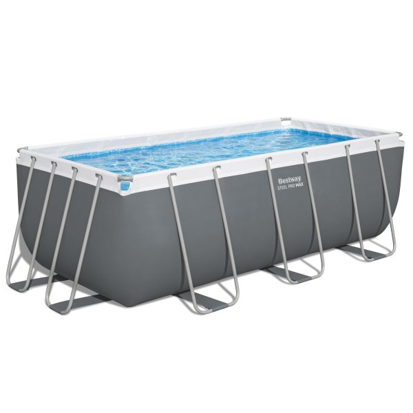 Bestway pool ovan mark 4,1x2m - 122cm djup | Power Steel (56456)