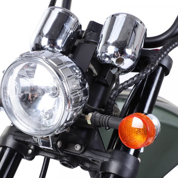 Elscooter Bge 2000W  Rd | Registrerbar Moped Klass I | 45 km/h