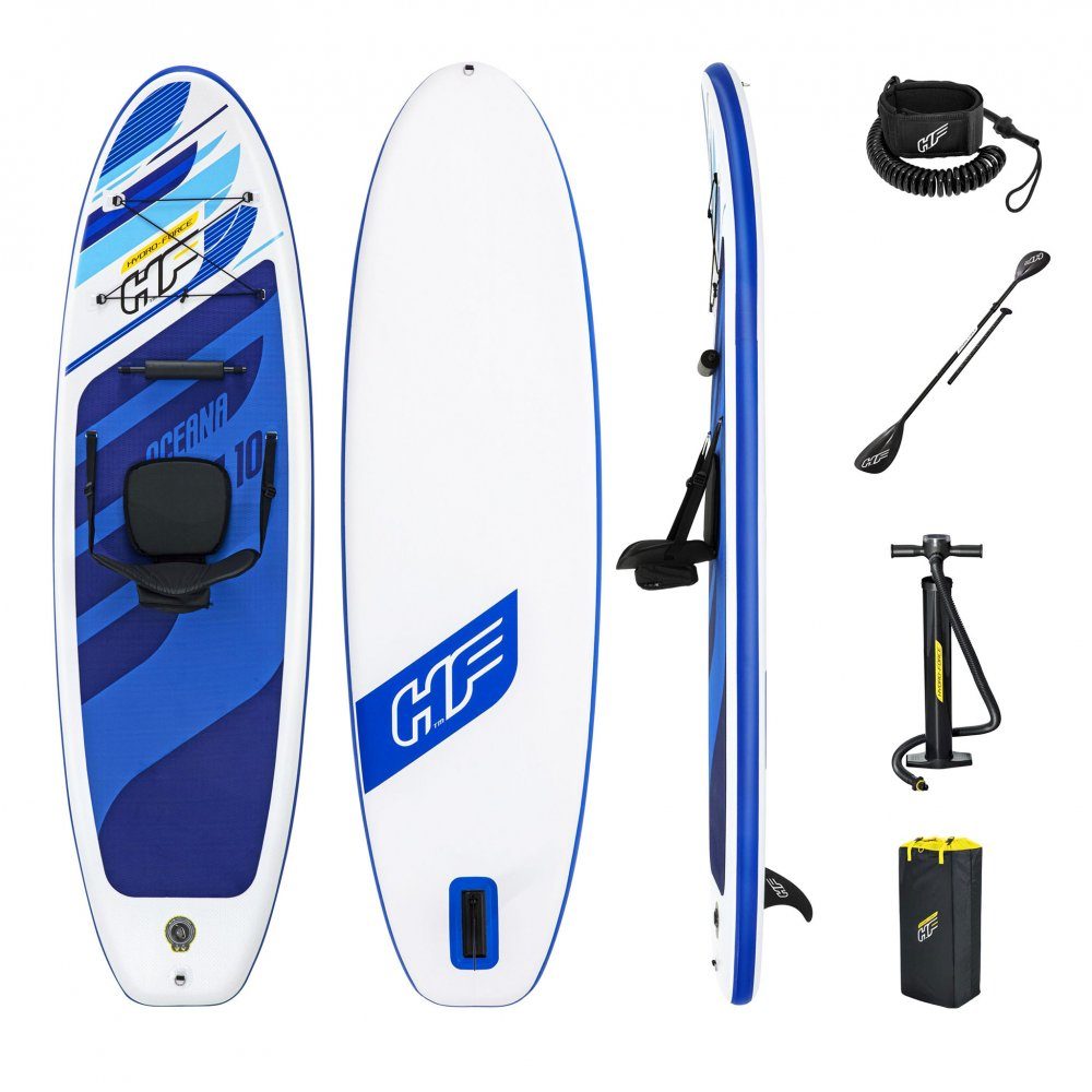 SUP-bräda 3m Paddle board Bestway Oceana (65350) Blå SUP-bräda - Uppblåsbar paddle board Bestway HYDRO-FORCE Oceana