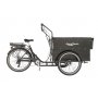 Extra stor el-Lådcykel | Cargobike med Kapell, 250W Motor & LG-Batteri | Svart Extra stor el-Lådcykel | Cargobike med Kapell, 250W Motor & LG-Batteri | Svart