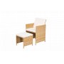 Matgrupp/Utegrupp 10 platser | 6 Stolar & 4 Pallar | Sk�rhamn beige