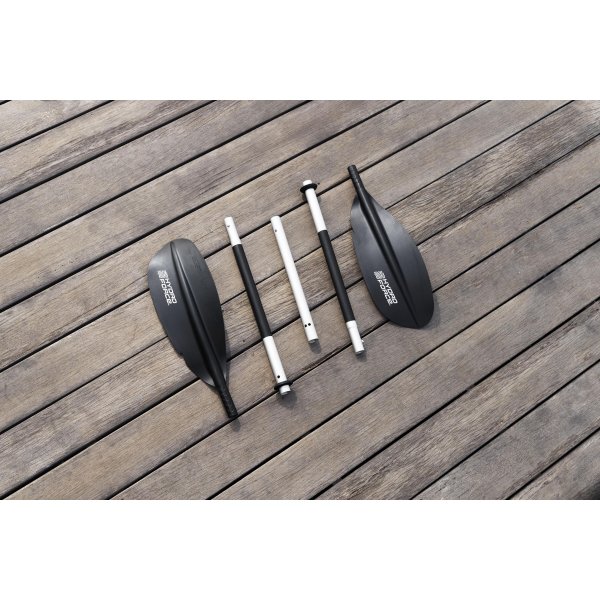 HydroForce Angler Elite Fiskekajak 380×99 cm | Fish ruler, ripstop & komplett set | Bestway (65197) HydroForce Angler Elite Fiskekajak 380×99 cm | Fish ruler, ripstop & komplett set | Bestway (65197)