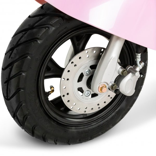 Elmoped 2000 W 1,56 kWh LG litiumbatteri - Rosa Elmoped 2000 W 1,56 kWh LG litiumbatteri - Rosa