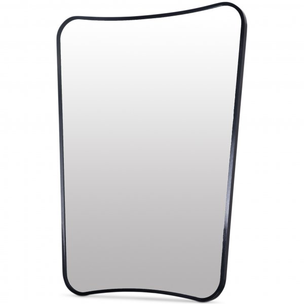 Spegel med rundade former - TIFFANY BLACK
