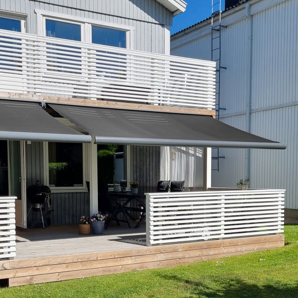 Terrassmarkis helkassett 3x2,5m | Motor & fjärrkontroll | Metalcraft Terrassmarkis helkassett 3x2,5m | Motor & fjärrkontroll | Metalcraft