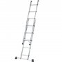 Hopfällbar A-stege | 2,57 m - 6 steg | Aluminium Hopfällbar A-stege | 2,57 m - 6 steg | Aluminium