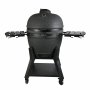 Kamadogrill Ø68 cm | Keramisk grill i matt svart med precisionstermometer Kamadogrill Ø68 cm | Keramisk grill i matt svart med precisionstermometer