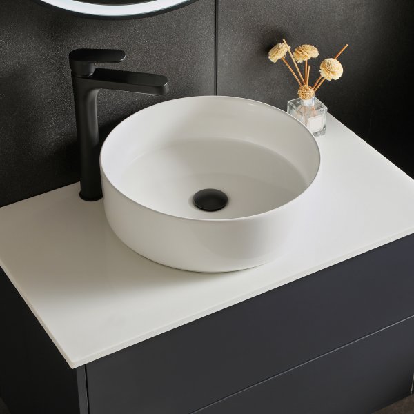 Badrumsmöbel 80cm | Kommod & LED-spegel med dimmer | Virga Badrumsmöbel 80cm | Kommod & LED-spegel med dimmer | Virga