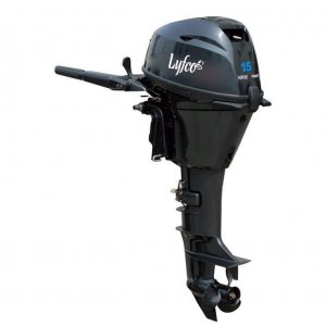 Båtmotor 15 hk | 2-Cylindrig 4-Takt | Kraftfull & Effektiv | 24 L Bränsletank ingår Båtmotor 15 hk | 2-Cylindrig 4-Takt | Kraftfull & Effektiv | 24 L Bränsletank ingår