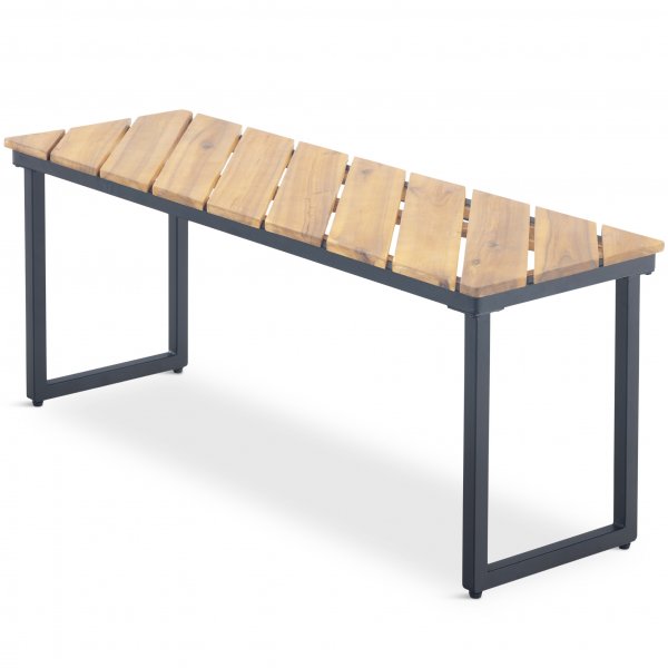 Bord med bnkar | Utomhusmbelset | Acacia | 4 sittplatser | Lyfco ja