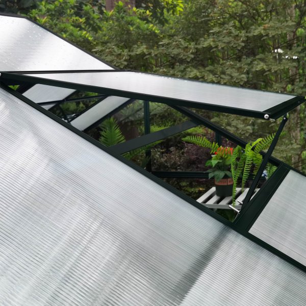 Växthus 3,3m² | 4mm säkerhetsglas | 5 års stormgaranti Växthus 3,3m² | 4mm säkerhetsglas | 5 års stormgaranti