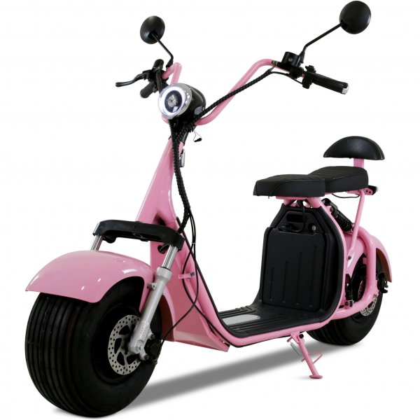 Fatscooter 2000W - LG litiumbatteri - Rosa Fatscooter 2000W - LG litiumbatteri - Rosa