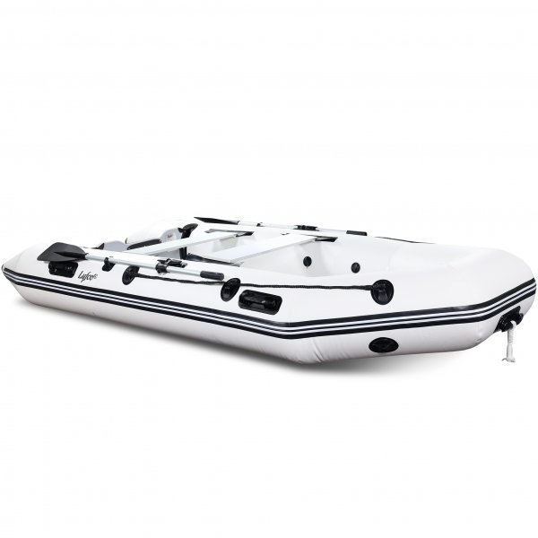 Gummibt 330cm | Fr 4 personer | Aluminiumdurk | Lyfco