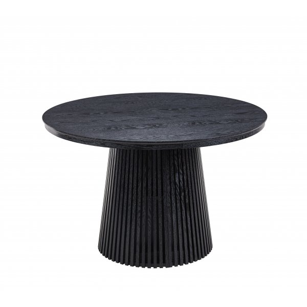 F�rl�ngningsbart runt matbord 120�200 cm i ek med plats f�r 4�10 personer | Crossby