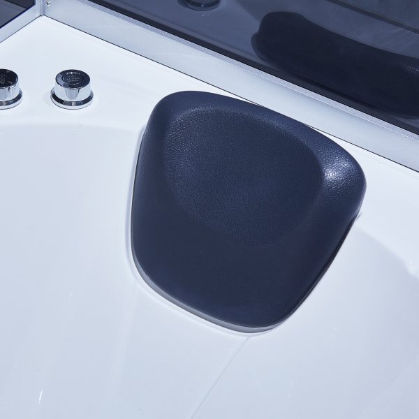 Rektangul�r duschkabin med jacuzzi-badkar